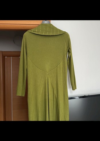 Noi marka Uzun Kesim V Yaka triko ceket - Görsel 5