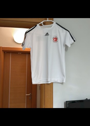 Adidas marka Beyaz Kısa Kollu Tişört - Görsel 2