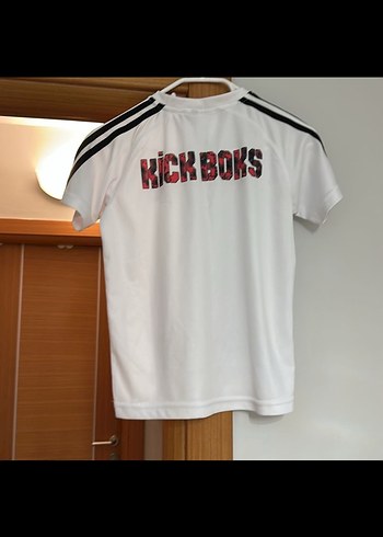 Adidas marka Beyaz Kısa Kollu Tişört - Görsel 3