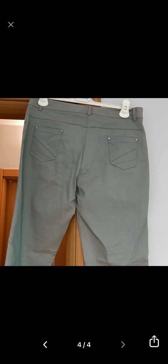 Moda bravo marka  Midi Kadın Kumaş Pantolon - Görsel 3