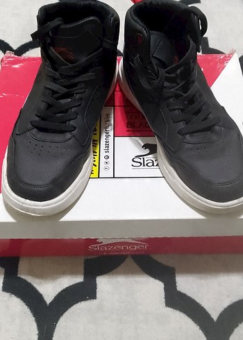 Renkli Baskılı Siyah Basketbol Ayakkabısı - Görsel 4