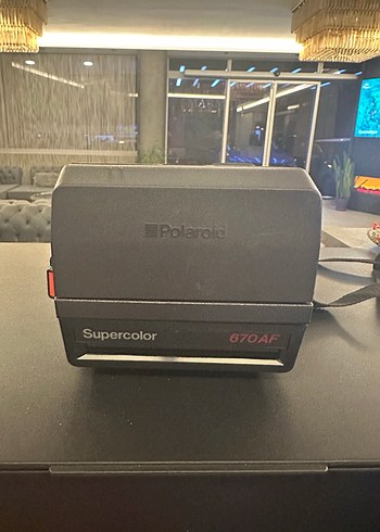 Polaroid Supercolor 670AF Siyah Filmli Kamera - Görsel 6