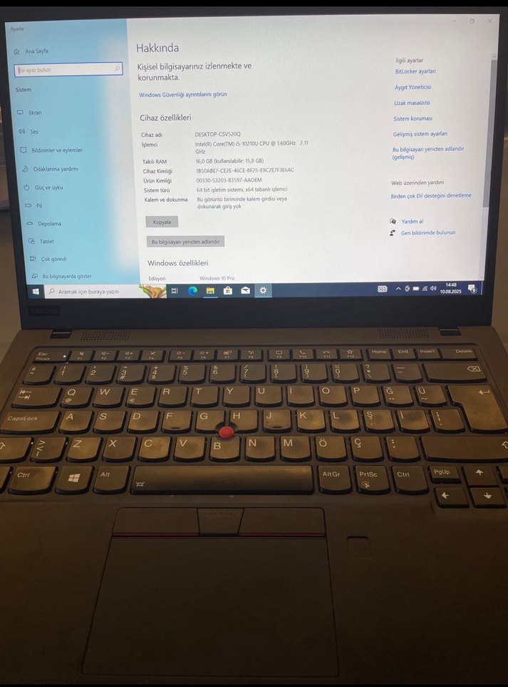 X1 Carbon Gen 8 - Görsel 4