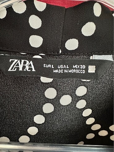 l Beden siyah Renk Zara Bluz
