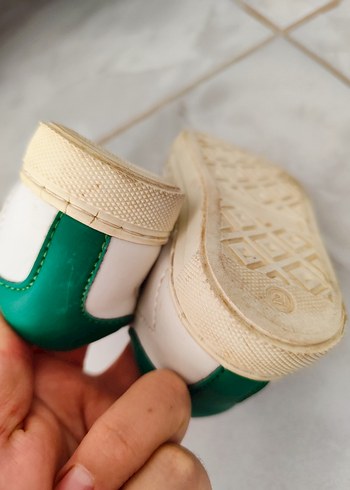 Beyaz Erkek bebek Spor Ayakkabı Velcro - Görsel 4