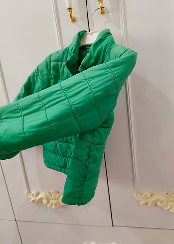 Yeşil Erkek Çocuk HM Mont - Görsel 5