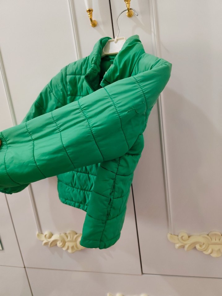 Yeşil Erkek Çocuk HM Mont - Görsel 5