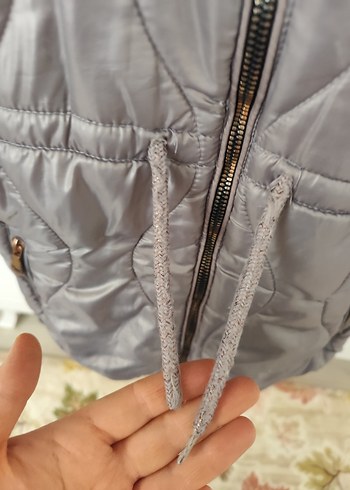 Kürklü  Kız Çocuk Mont - Görsel 5