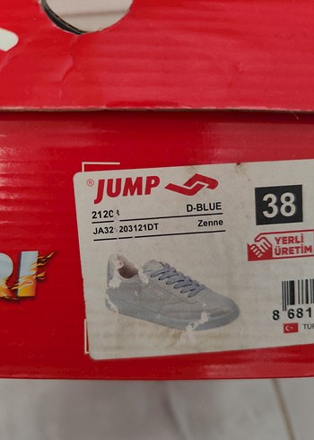 Gri Kadın Spor Ayakkabı Velcro Detaylı - Görsel 5