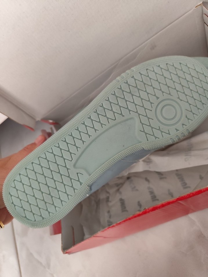 Gri Kadın Spor Ayakkabı Velcro Detaylı - Görsel 3