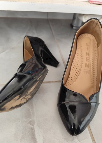 siyah stiletto - Görsel 5