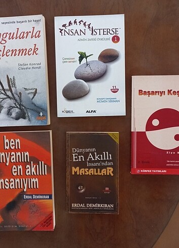 5 kitaplık kişisel gelişim/başarı seti