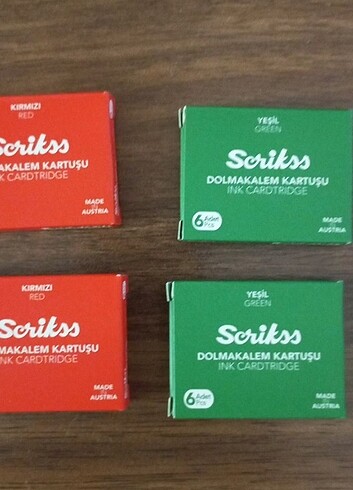 Scrikss Dolma Kalem Kartuşu