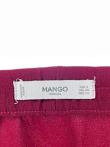 s Beden bordo Renk Mango Mini Etek %70 İndirimli.