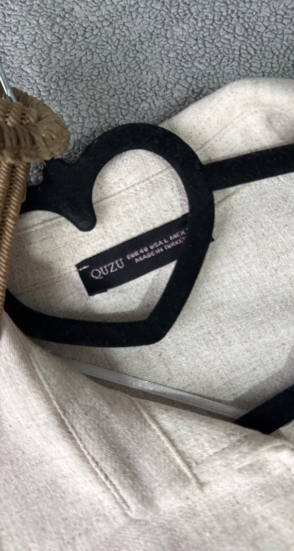 Bej Kemerli Uzun Kadın Tulum - Görsel 4