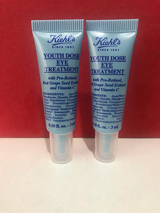 Kiehls youth dose göz kremi