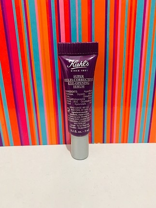 Kiehls süper multi goz serumu