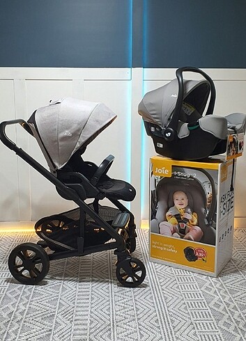 Joie Chrome Çift yönlü bebek arabası travel kabin baston