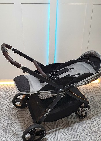 Diğer Beden gri Renk kanz Çift yönlü bebek arabası puset xgo plus travel kabin baston