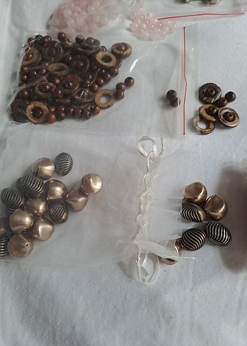 Bohem Tarzda Boncuk ve Aksesuar Seti - Görsel 2