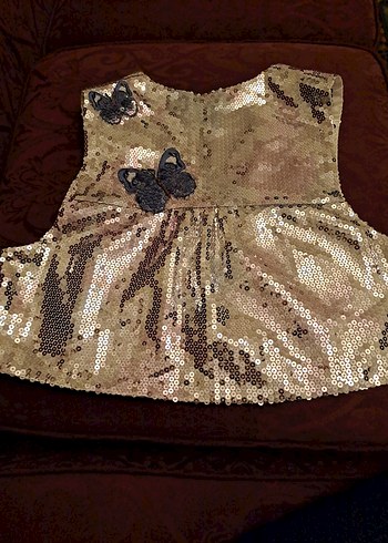 Payetli, askısız, kadın yelek - Görsel 3