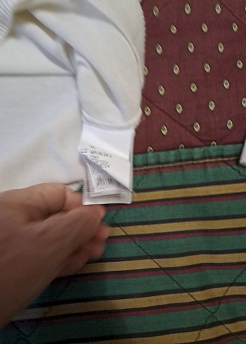 Dantel Detaylı V Yaka Beyaz Kadın Kazak - Görsel 4