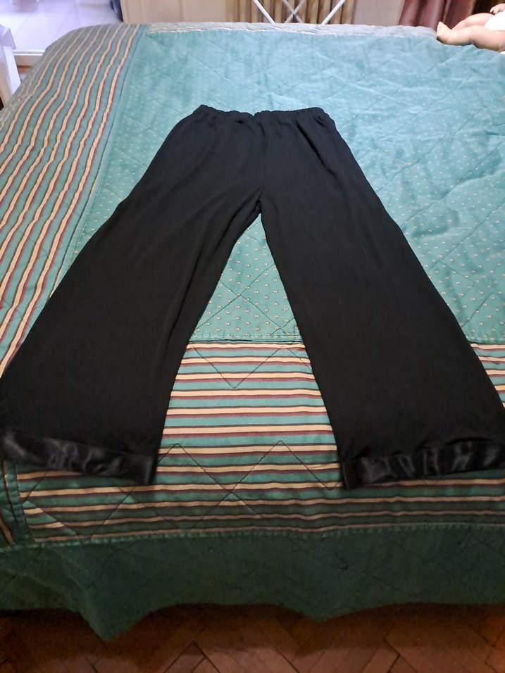 bol dokumlü pantalon - Görsel 2