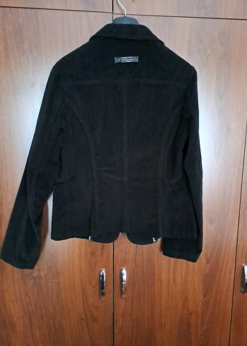 Siyah Nakışlı  Kadın Blazer Ceket - Görsel 5