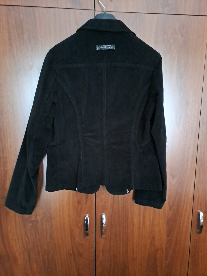 Siyah Nakışlı  Kadın Blazer Ceket - Görsel 5