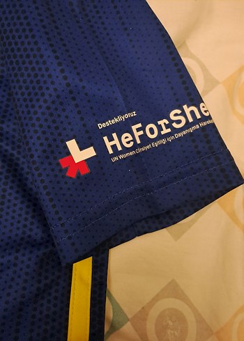 Kadın V Yaka Mavi Spor Forması - Görsel 7