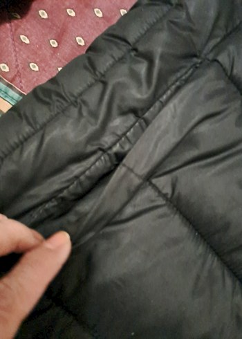 Siyah Kapüşonlu Uzun Kadın Kışlık Mont - Görsel 2