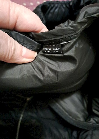 Siyah Kapüşonlu Uzun Kadın Kışlık Mont - Görsel 7