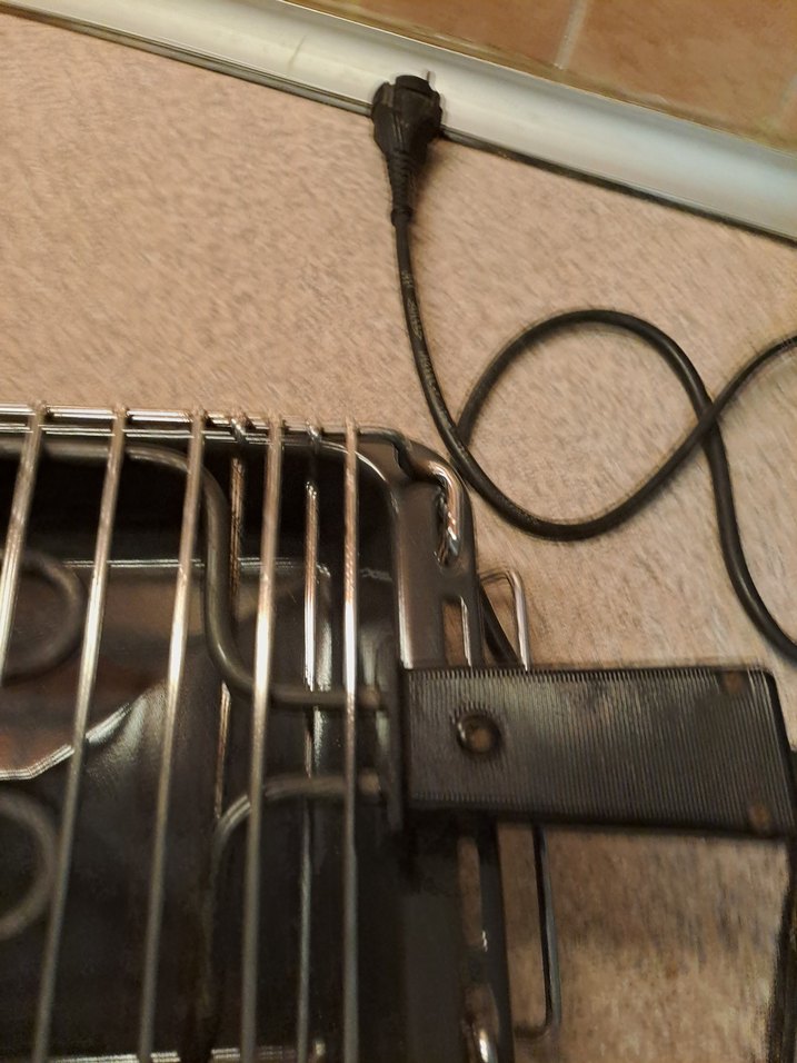 Kahverengi Elektrikli Izgara - Görsel 2