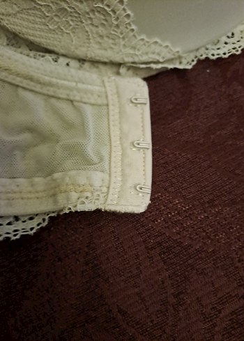 Bej Bohem Tarzı Dantelli Sütyen - Görsel 4