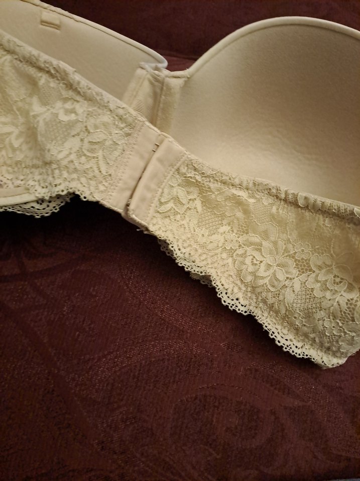 Bej Bohem Tarzı Dantelli Sütyen - Görsel 3