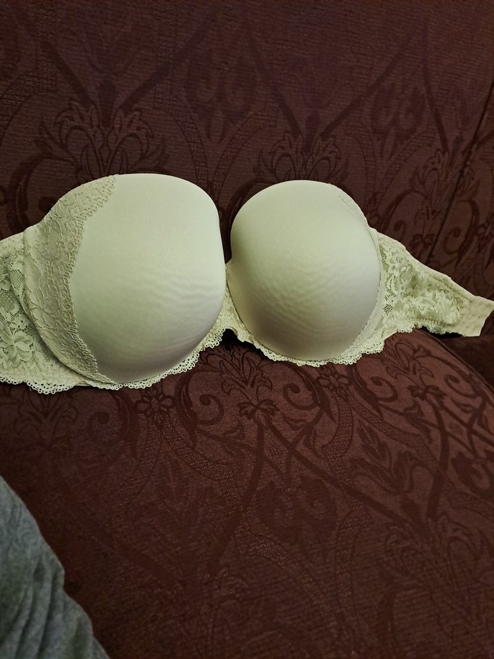 Bej Bohem Tarzı Dantelli Sütyen - Görsel 2