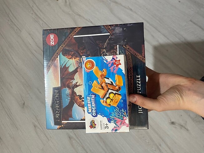 Ejderhanı nasıl eğitirsin puzzle (nemo lego hediyeli) - Görsel 6