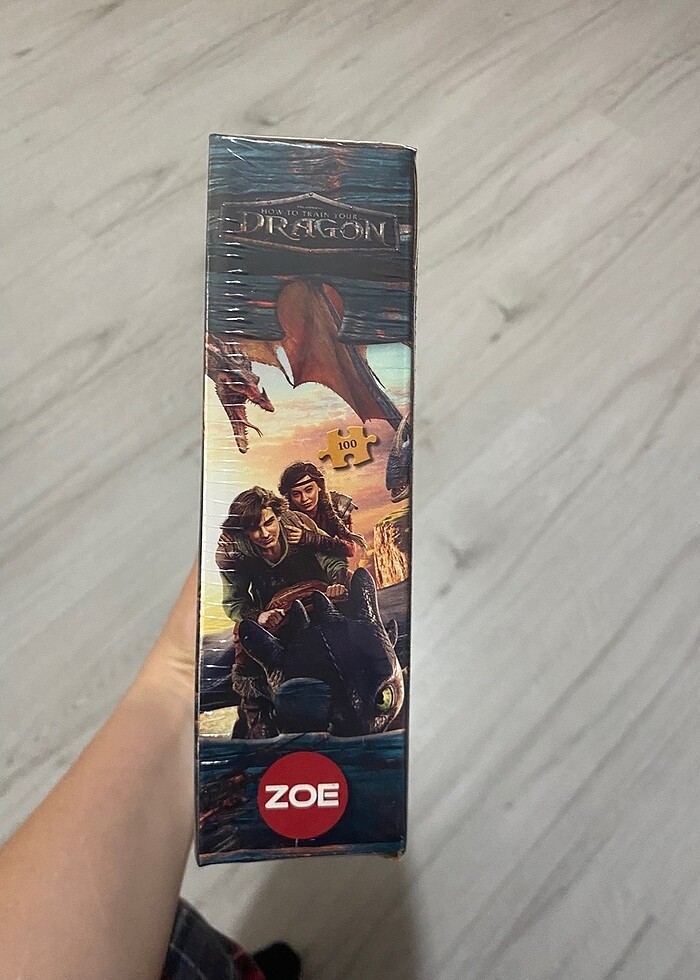 Ejderhanı nasıl eğitirsin puzzle (nemo lego hediyeli) - Görsel 3