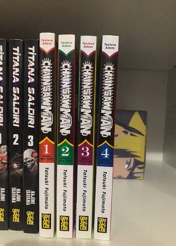 Chainsaw Man Manga Seti 1-4 Cilt