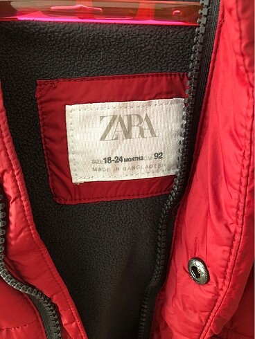 Zara Çocuk mont
