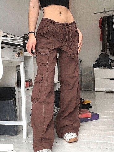y2k kargo pantolon