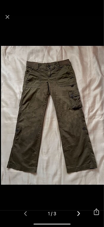 vintage kargo pantolon