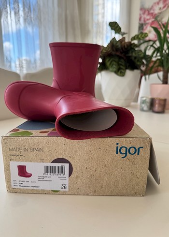 Igor Çocuk yağmur botu