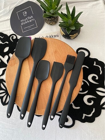 6?lı Silikon Set Siyah