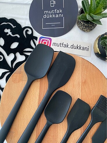 Diğer 6?lı Silikon Set Siyah