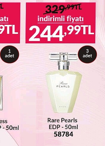 Avon parfüm 