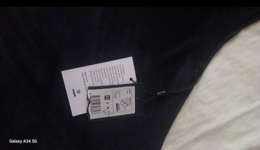 Tek Omuz Siyah Kadın Bluz - Görsel 3