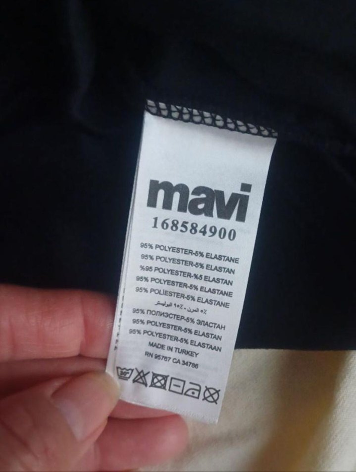 Tek Omuz Siyah Kadın Bluz - Görsel 5