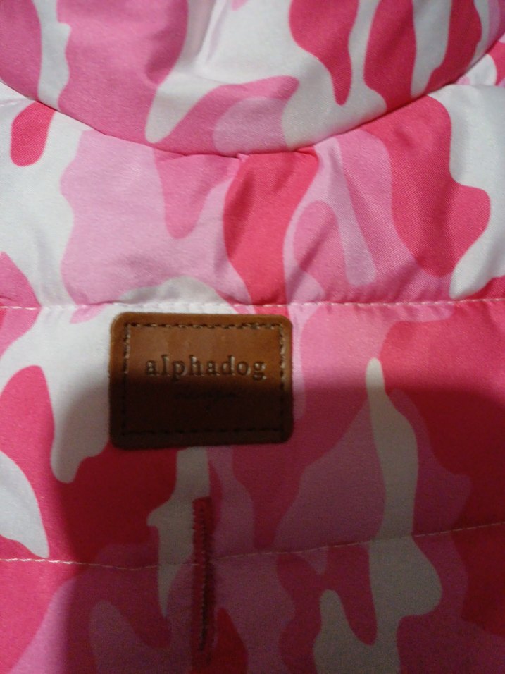 Pembe Kamuflaj Desenli Köpek Montu - Görsel 2