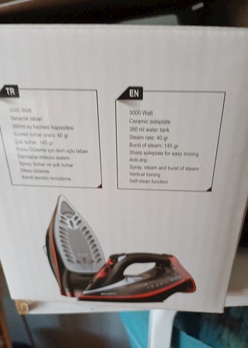 King P746 Steamex Buharli Ütü - Görsel 4